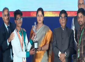 2nd Winner of National Level Competition of Kala Utsav 2022 (Rakshit Wahane, KV No. 2 DDU Nagar Raipur, Chhattisgarh)